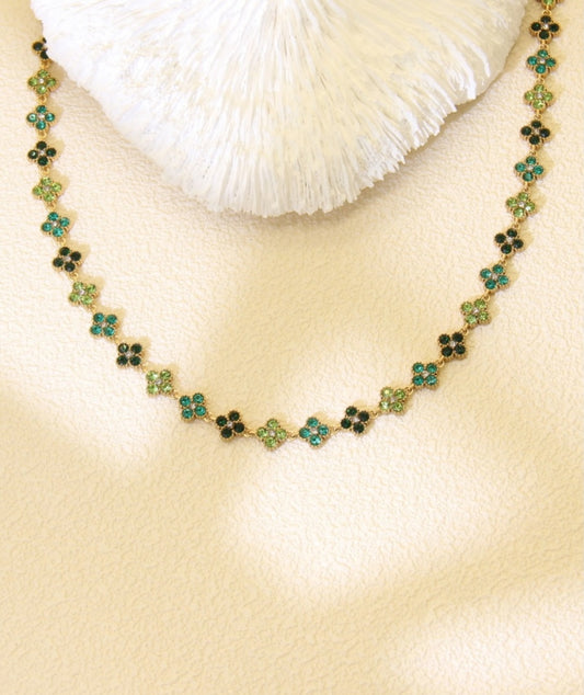 Collier Tesnim vert
