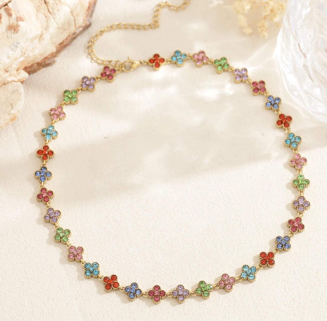 Collier Tesnim coloré
