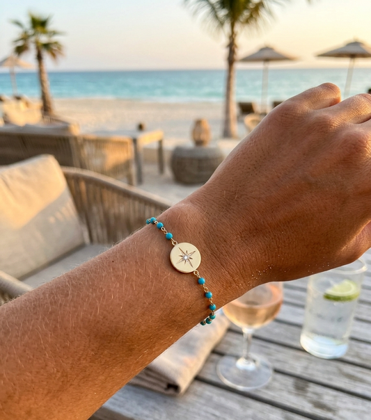 Bracelet Iris Bleu clair