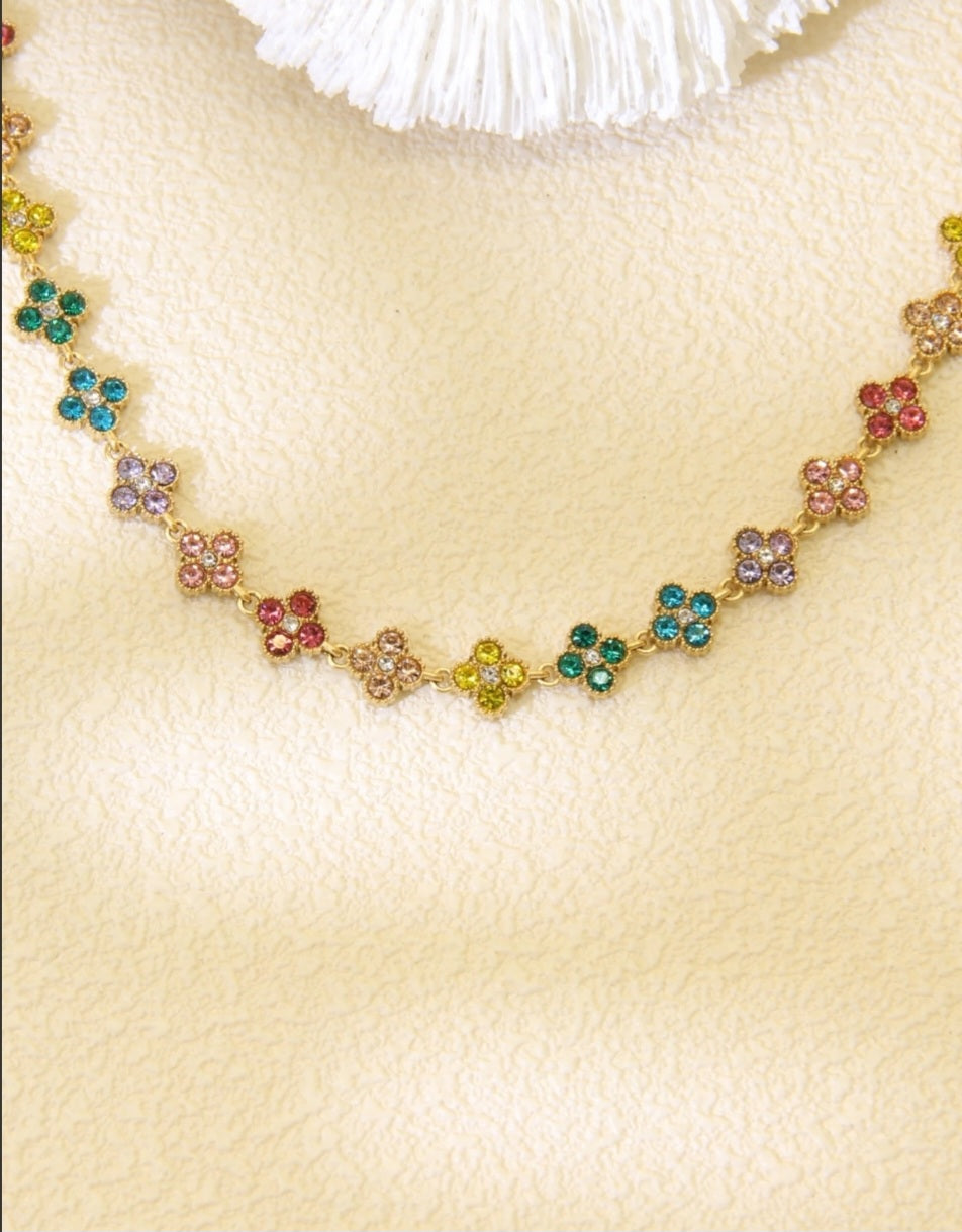 Collier Tesnim multicolore
