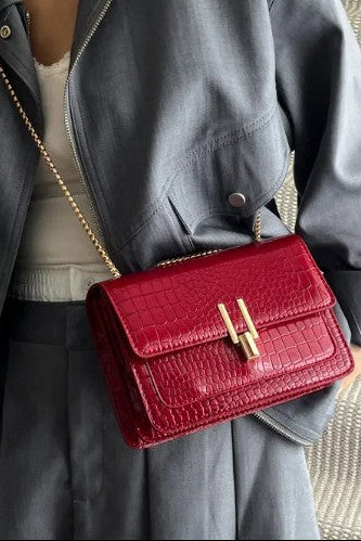 Sac à main OXANA rouge