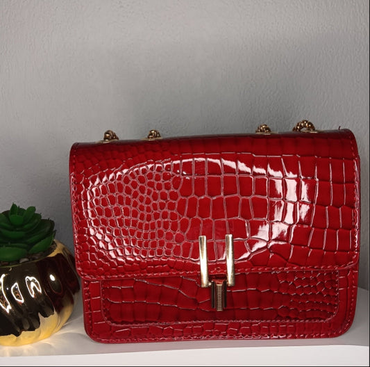 Sac à main OXANA rouge