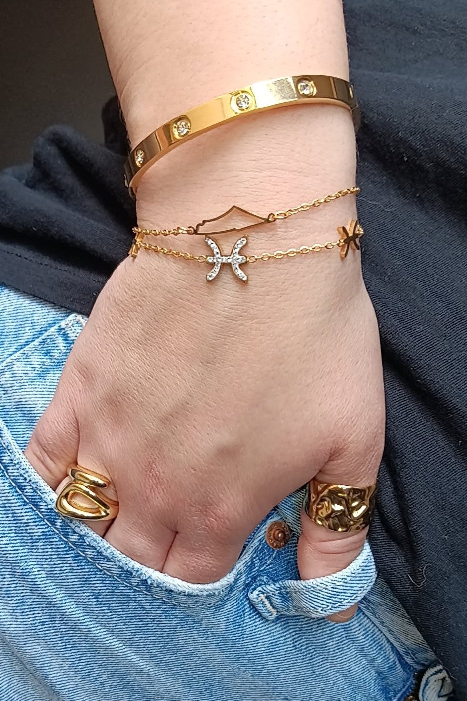 Bracelet jonc Mila