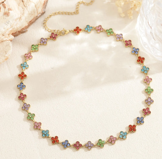 Collier Tesnim coloré