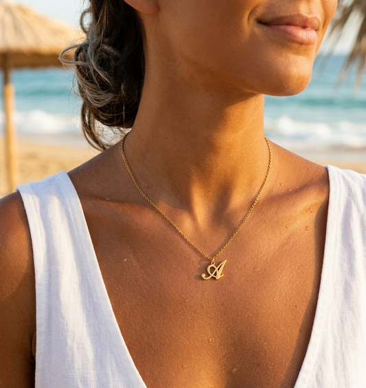 Collier lettre A