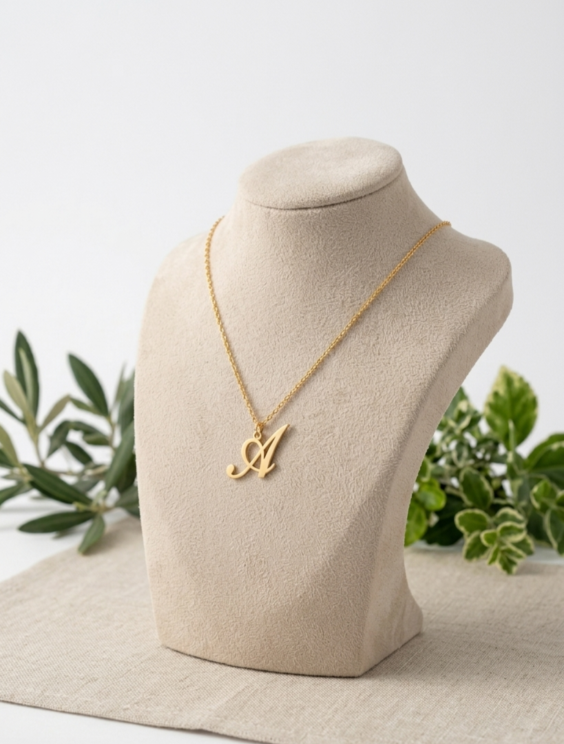 Collier lettre A