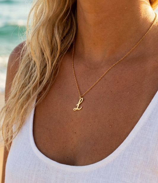 Collier lettre L