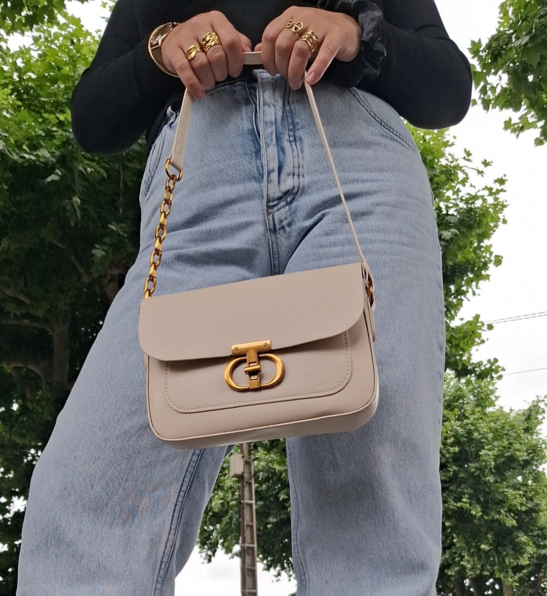 Sac à main CARMEN beige