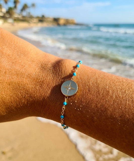 Bracelet Iris Bleu clair