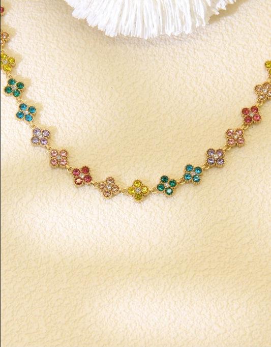 Collier Tesnim multicolore