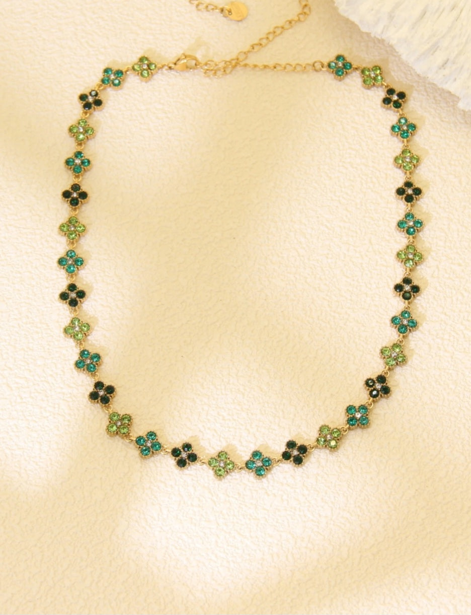 Collier Tesnim vert