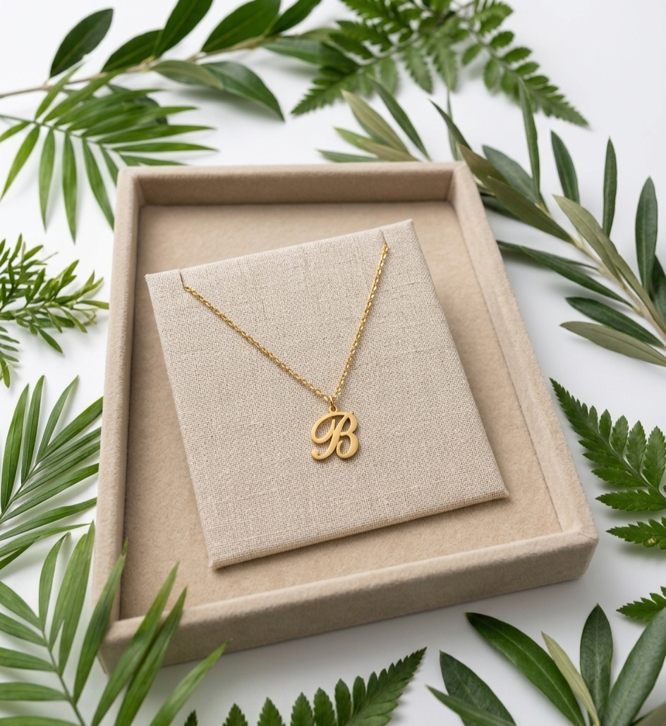 Collier lettre B