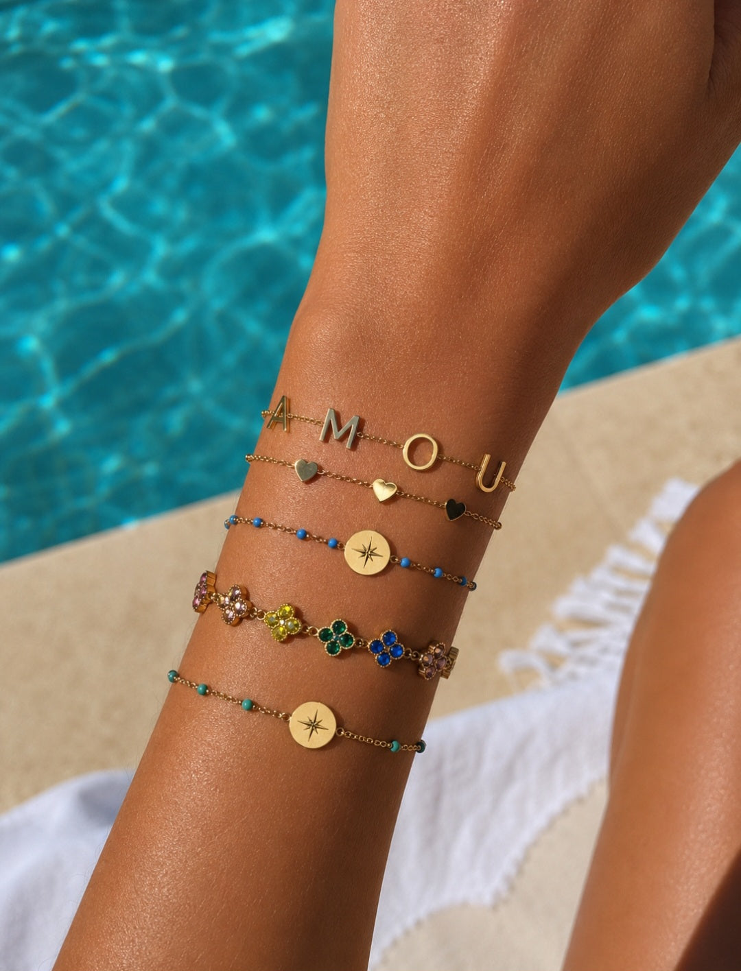 Bracelet Tesnim multicolore